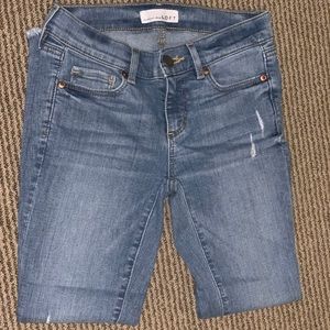 LOFT petite low rise jeans